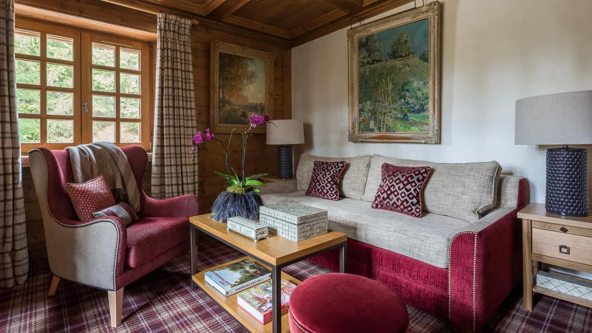 Les Chalets Du Mont D'Arbois & Spa, מגב