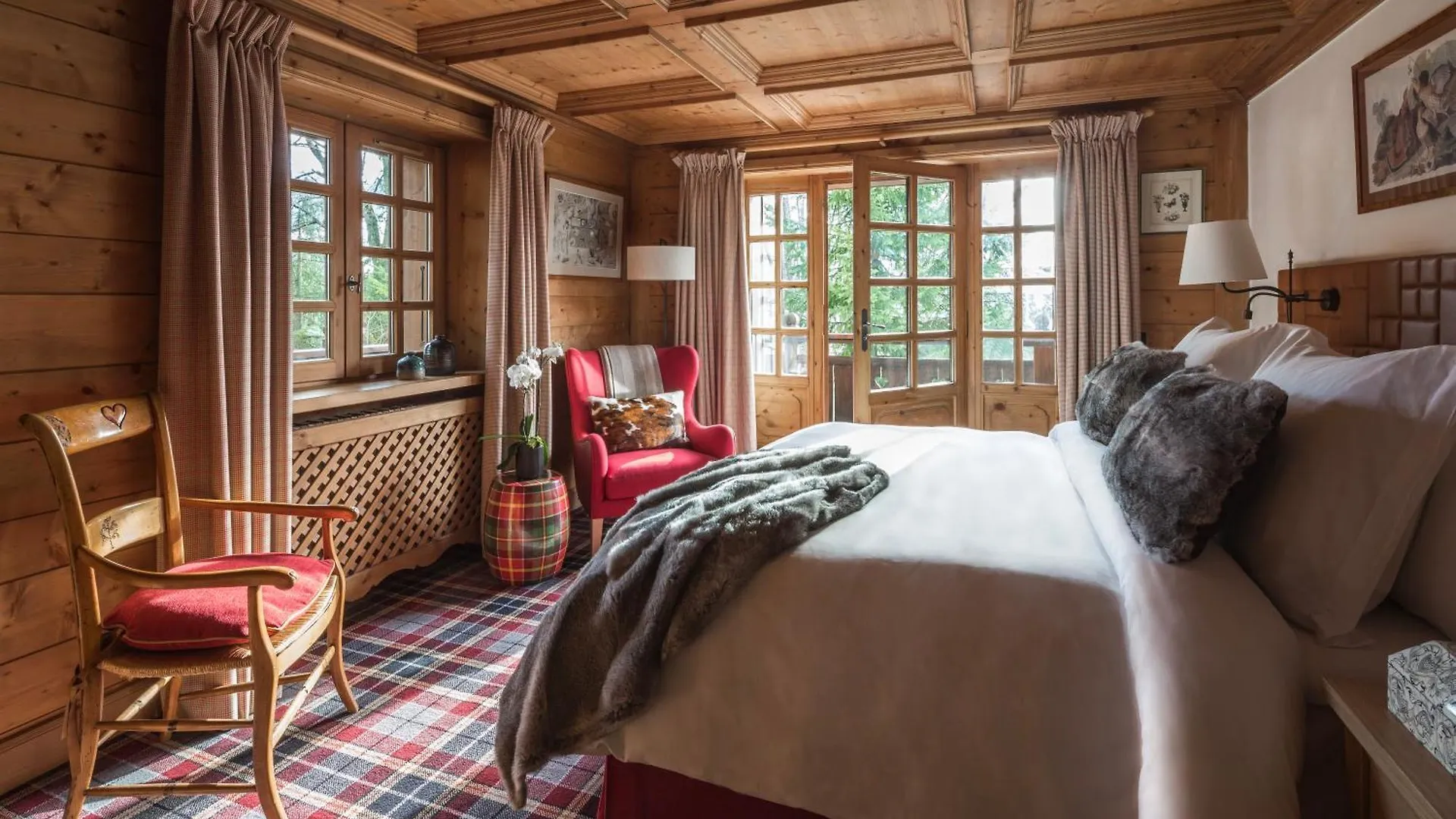 מלון Les Chalets Du Mont D'Arbois & Spa, מגב