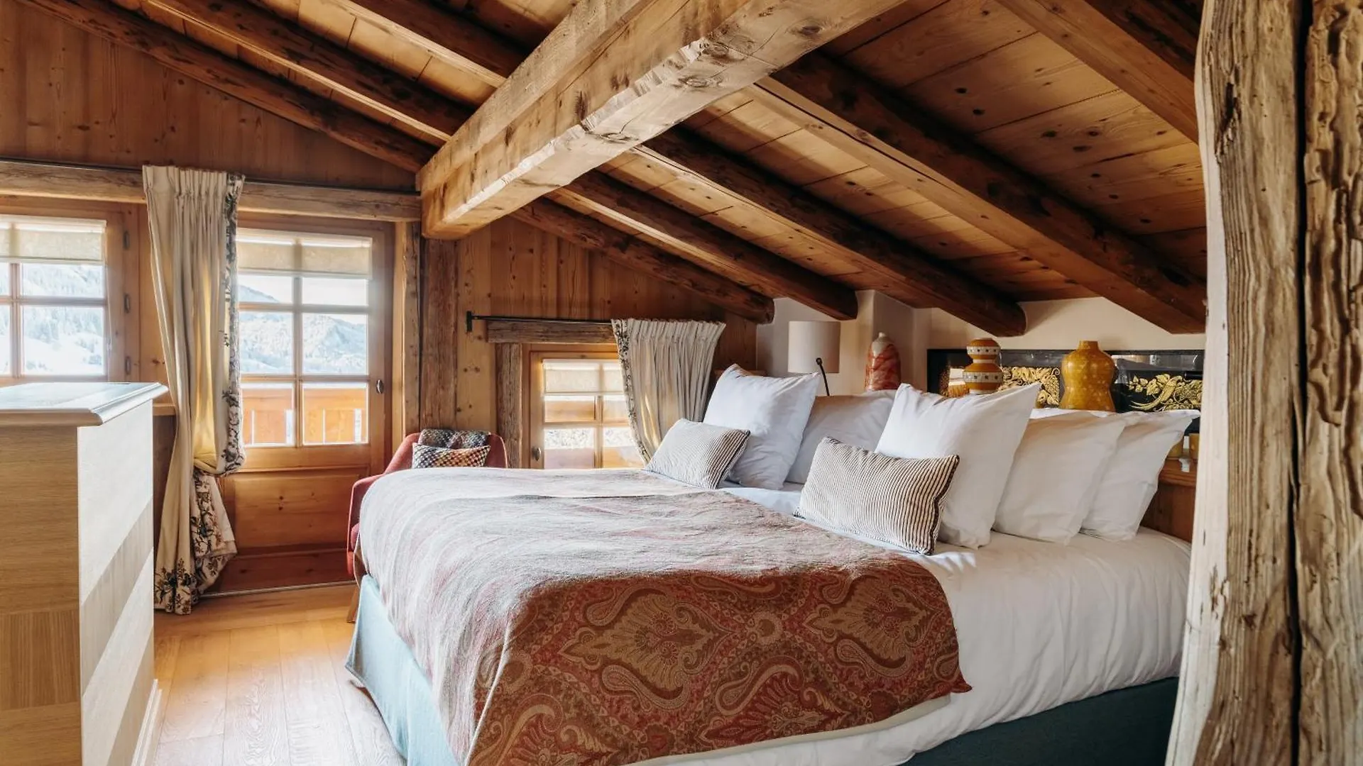 Les Chalets Du Mont D'Arbois & Spa, מגב מלון