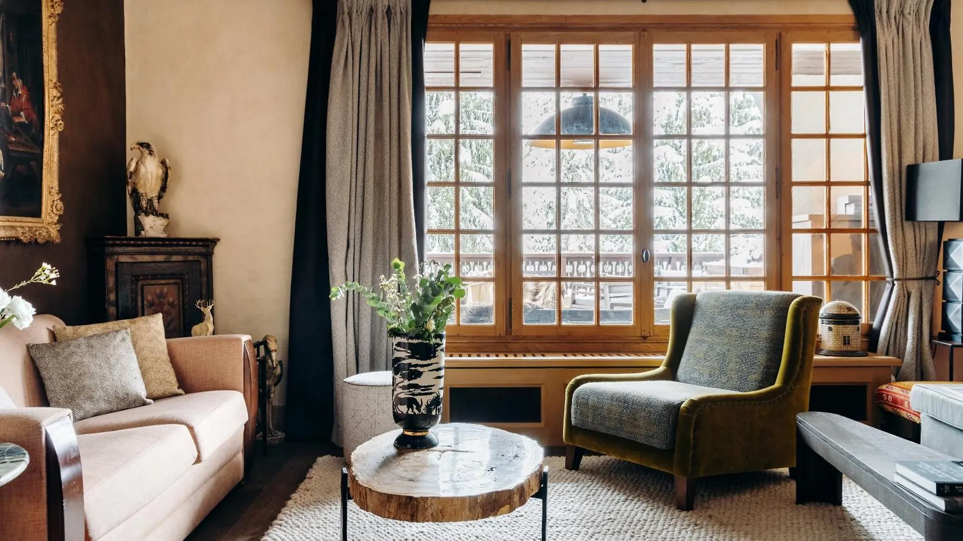 Les Chalets Du Mont D'Arbois & Spa, מגב מלון