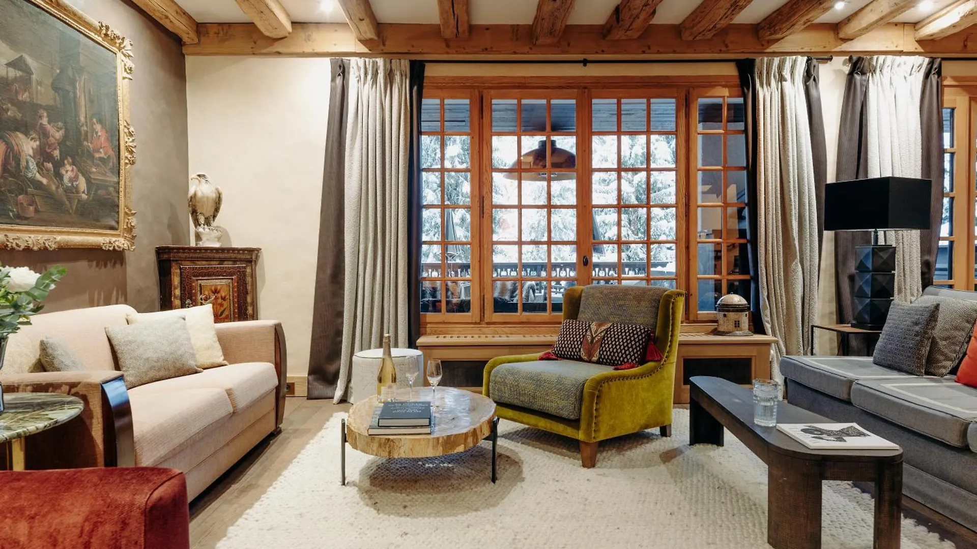 Les Chalets Du Mont D'Arbois & Spa, מגב מלון