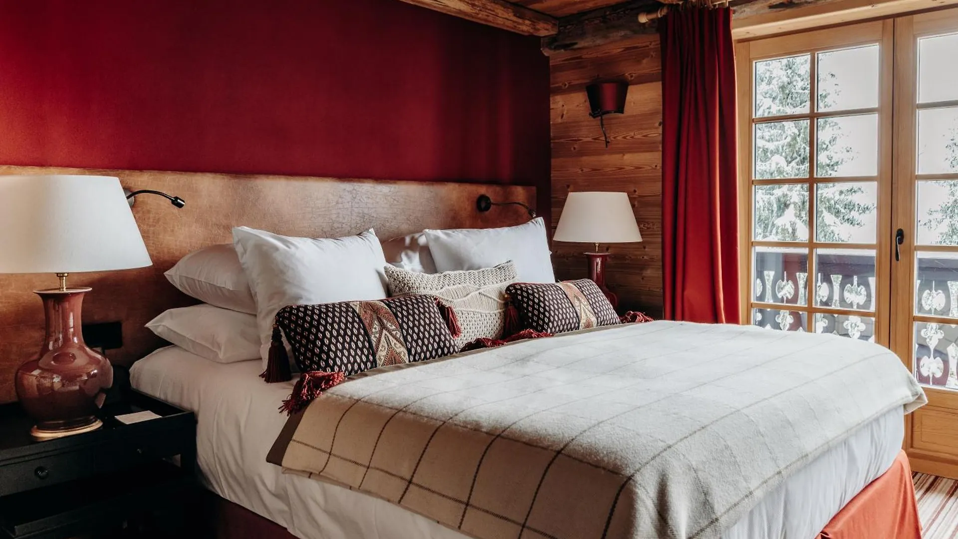 Les Chalets Du Mont D'Arbois & Spa, מגב מלון