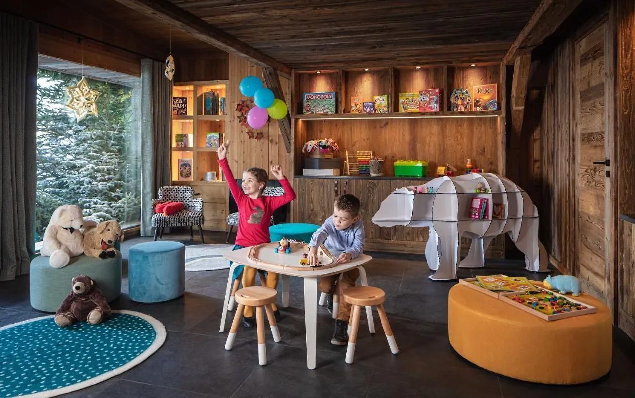 Les Chalets Du Mont D'Arbois & Spa, מגב מלון